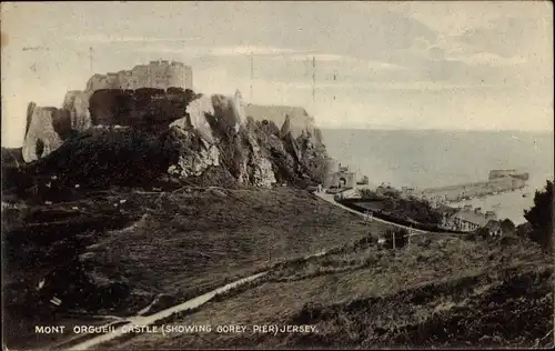 Ak Gorey Jersey Kanalinseln, Mont Orgueil Castle