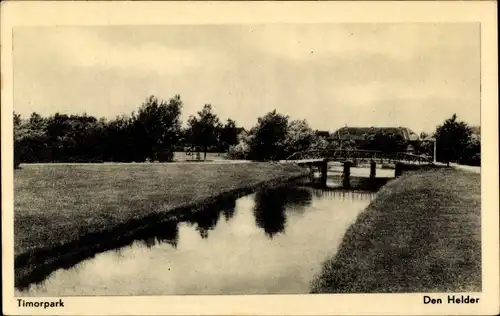 Ak Den Helder Nordholland Niederlande, Timorpark