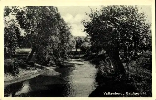 Ak Valkenburg (L.) Limburg Niederlande, Geulgezicht