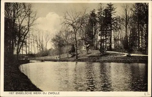 Ak Zwolle Overijssel Niederlande, Het engelsche Werk