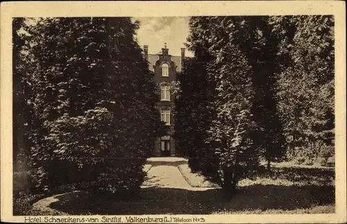 Ak Valkenburg (L.) Limburg Niederlande, Hotel Schaepkens van Sintfijt