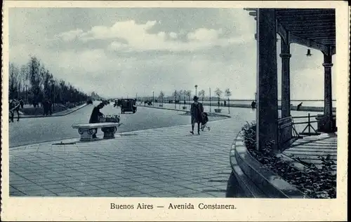 Ak Buenos Aires Argentinien, Avenida Constanera