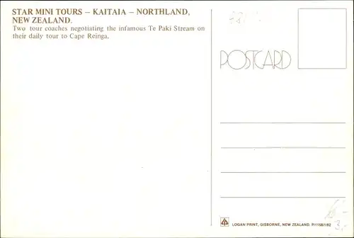 Ak Neuseeland, Star Mini Tours, Kaitaia-Northland