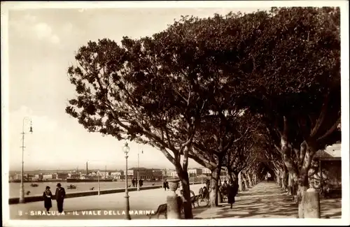 Ak Siracusa Syrakus Sizilien, Il Viale della Marina