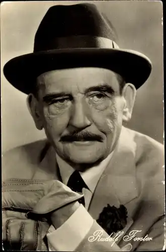 Ak Schauspieler Rudolf Forster, Portrait, Defa, Spielbank Affäre