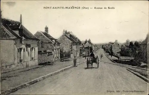 Ak Pont Sainte-Maxence-Oise, Avenue de Senlis