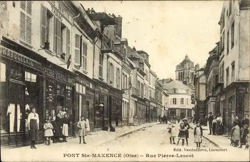 Ak Pont Sainte-Maxence-Oise, Rue Pierre Lescot