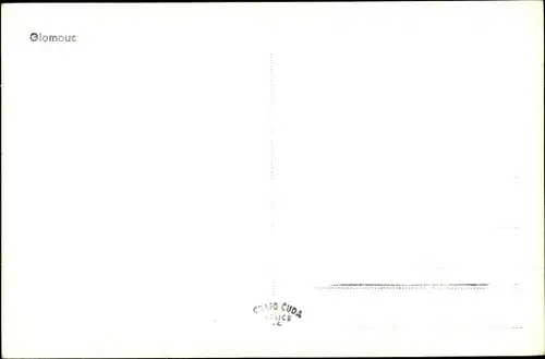 Ak Olomouc Olmütz Stadt, Straßenpartie