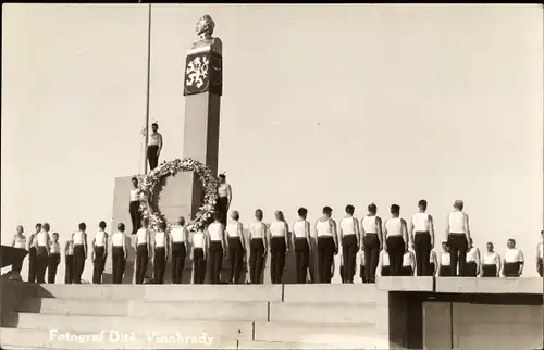 Ak Praha Prag Tschechien, IX. Slet Vsesokolsky 1932, Turnfest