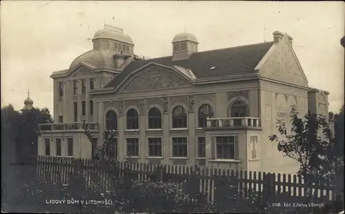 Ak Litomyšl Leitomischl Region Pardubice, Lidovy dum