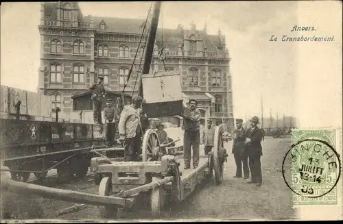 Ak Antwerpen Antwerpen Flandern, Umschlag