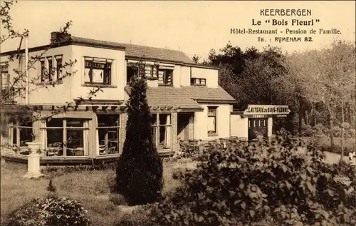 Ak Keerbergen Flämisch-Brabant, Hotel Restaurant Le Bois Fleuri