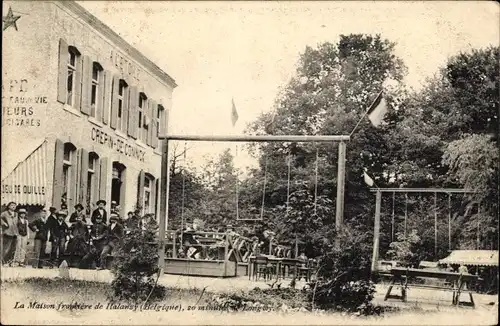 Ak Halanzy Wallonie Luxembourg, The Frontier House