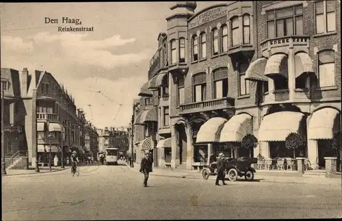 Ak Den Haag Südholland Niederlande, Reinkenstraat, Cafe Restaurant Esperance