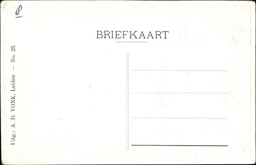 Ak Den Haag Südholland Niederlande, Noordeinde, Festschmuck Mai 1909