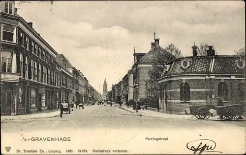 Ak 's Gravenhage Den Haag Südholland, Koningstraat