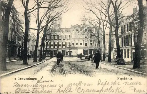 Ak 's Gravenhage Den Haag Südholland, Kapelsbrug