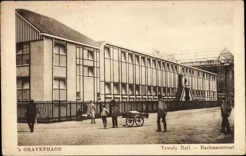 Ak 's Gravenhage Den Haag Südholland, Townly Hall, Bachmanstraat