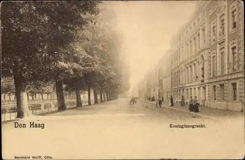 Ak Den Haag Südholland Niederlande, Koninginnegracht