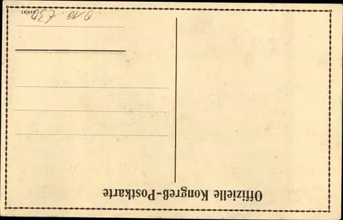 Ak Dresden, 10. Genossenschaftstag des Zentralverbandes deutscher Konsum Vereine 1913