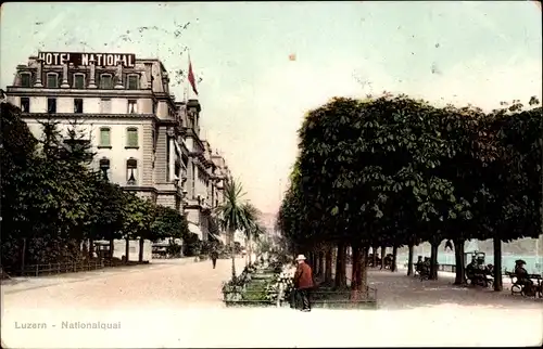 Ak Stadt Luzern Schweiz