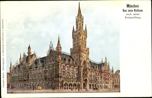 Ak München, Das neue Rathaus