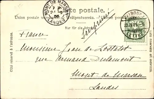 Ak Fribourg Freiburg Stadt Schweiz, Das Rathaus