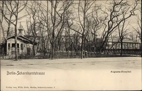 Ak Berlin Mitte, Scharnhorststraße, Augusta Hospital