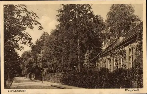 Ak Berlin Zehlendorf, Königstraße