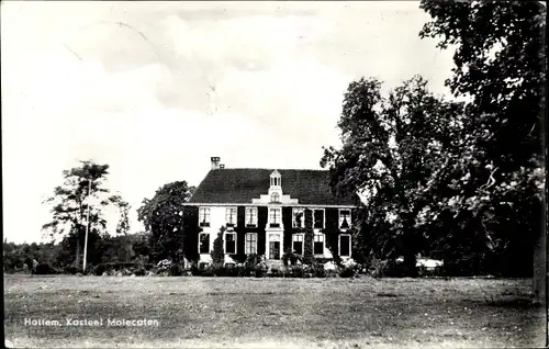 Ak Hattem Gelderland Niederlande, Kasteel Molecaten