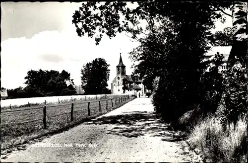 Ak Hoenderloo Gelderland, Ned. Herv. Kerk