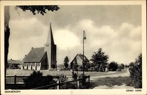 Ak Beekbergen Gelderland, Geref. Kerk