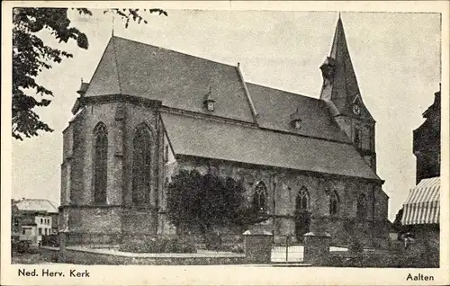 Ak Aalten Gelderland Niederlande, Ned. Herv. Kerk