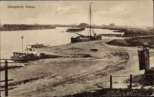 Ak Dieren Gelderland, Ijselgezicht, Segelboot