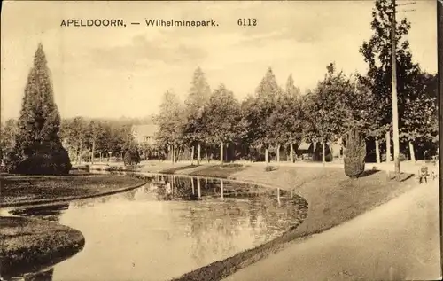 Ak Apeldoorn Gelderland, Wilhelminapark