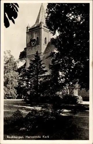 Ak Beekbergen Gelderland, Hervormde Kerk