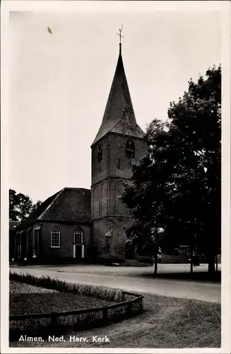 Ak Almen Gelderland, Ned. Herv. Kerk