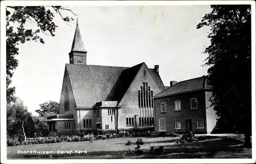 Ak Voorthuizen Barneveld Gelderland Niederlande, Geref. Kerk