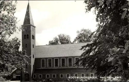 Ak Kootwijkerbroek Barneveld Gelderland Niederlande, Ned. Herv. Kerk