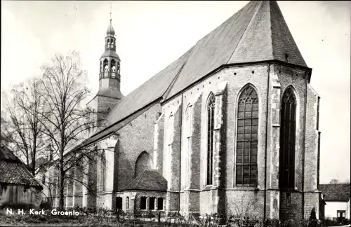 Ak Groenlo Oost Gelre Gelderland, N. H. Kerk