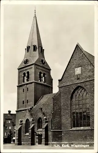 Ak Wageningen Gelderland Niederlande, N. H. Kerk