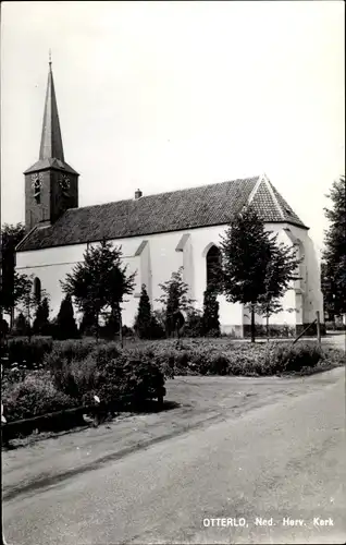 Ak Otterlo Gelderland, Ned. Herv. Kerk