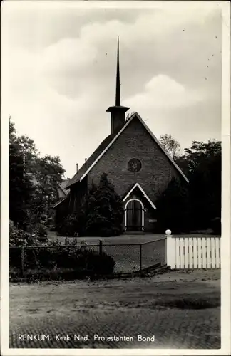 Ak Renkum Gelderland, Kerk Ned. Protestanten Bond