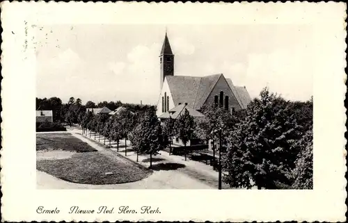 Ak Ermelo Gelderland, Nieuwe Ned. Herv. Kerk