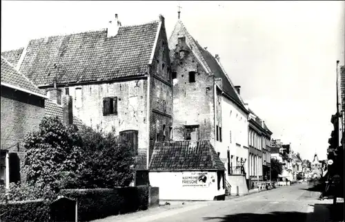 Ak Elburg Gelderland, Straßenpartie in Oud Elburg,