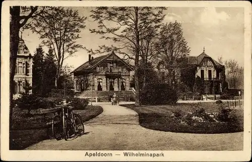 Ak Apeldoorn Gelderland, Wilhelminapark