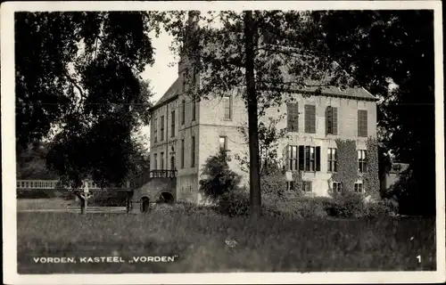 Ak Vorden Gelderland Niederlande, Kasteel