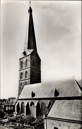 Ak Zutphen Gelderland, R. K. Kerk