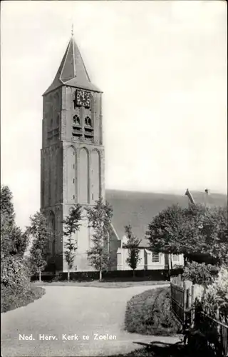 Ak Zoelen Gelderland, Ned. Herv. Kerk