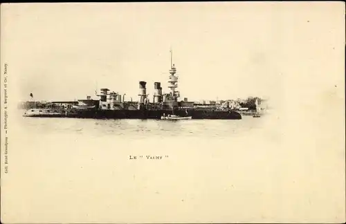 Ak Französisches Kriegsschiff, Le Valmy